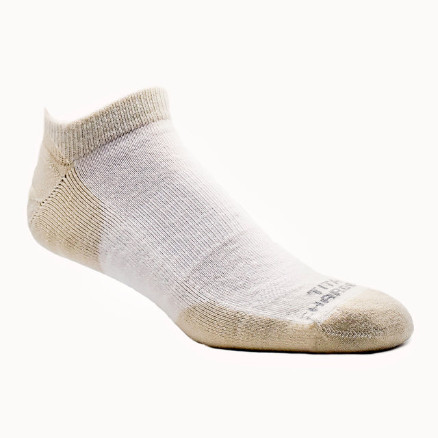 No Show Nautilus Socks - Natural