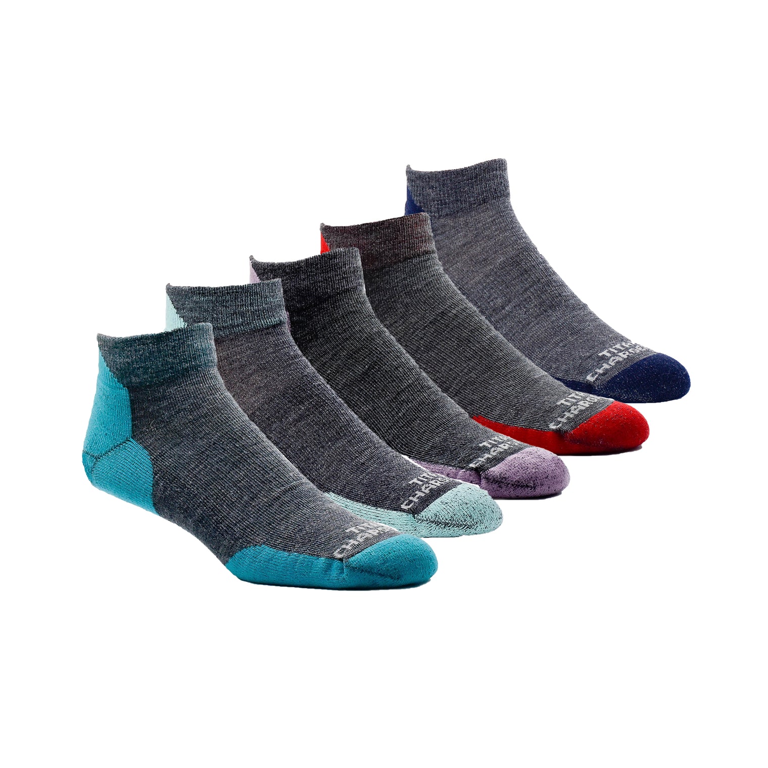 Show Up Ankle Socks - Grey