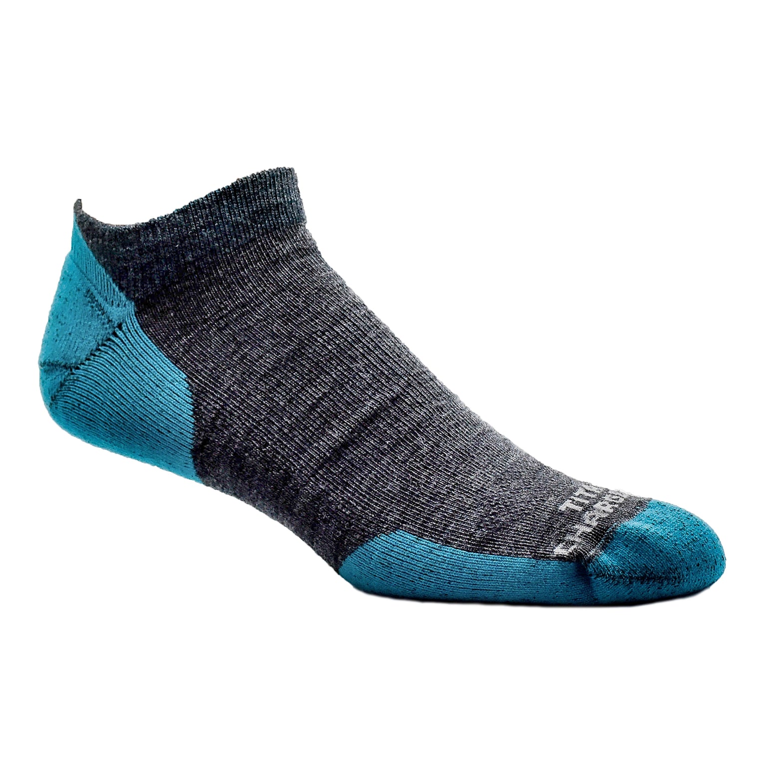 No Show Nautilus Socks - Grey