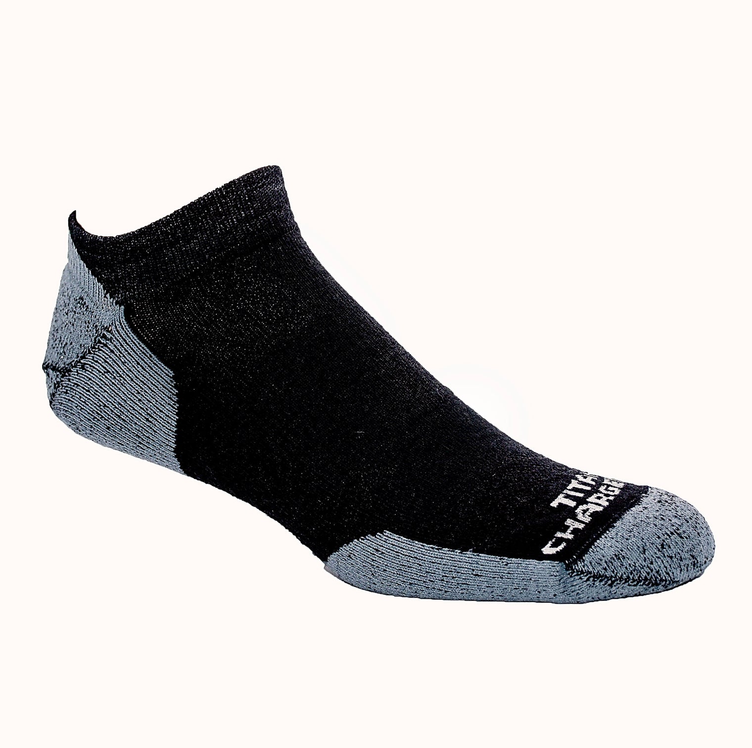 No Show Nautilus Socks - Black